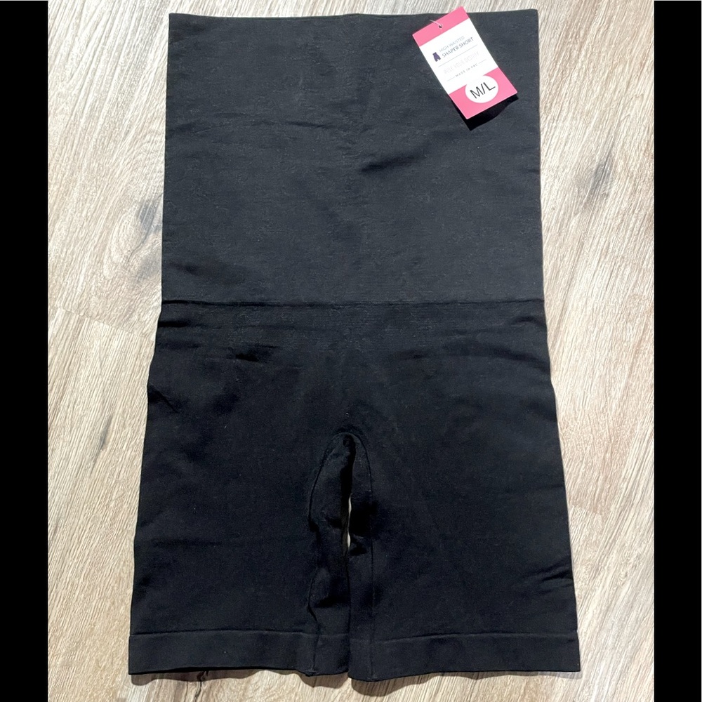 EMPETUA | NEW All Day Everyday High Waisted Shaper shorts BLACK